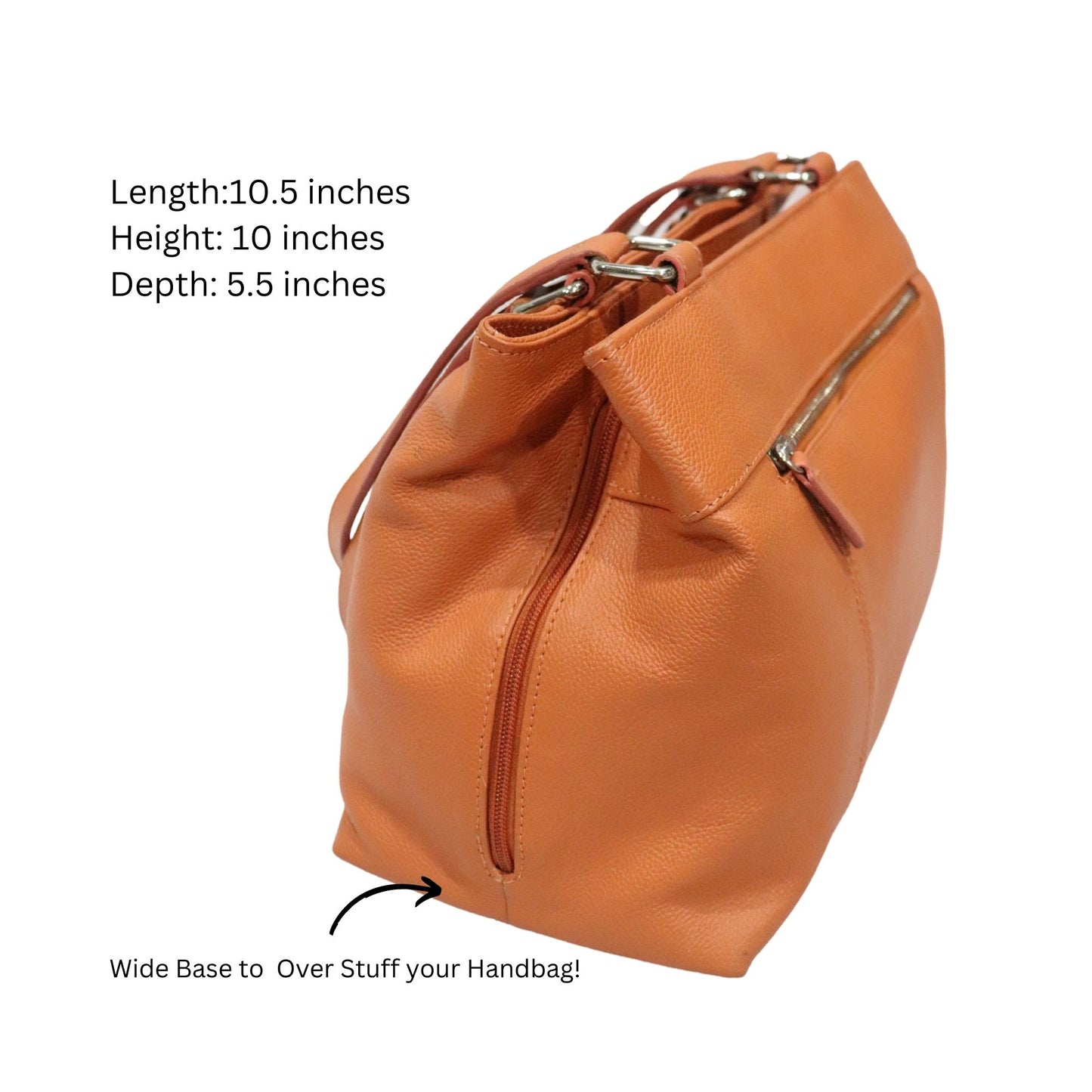 Orange Kiara Handbag