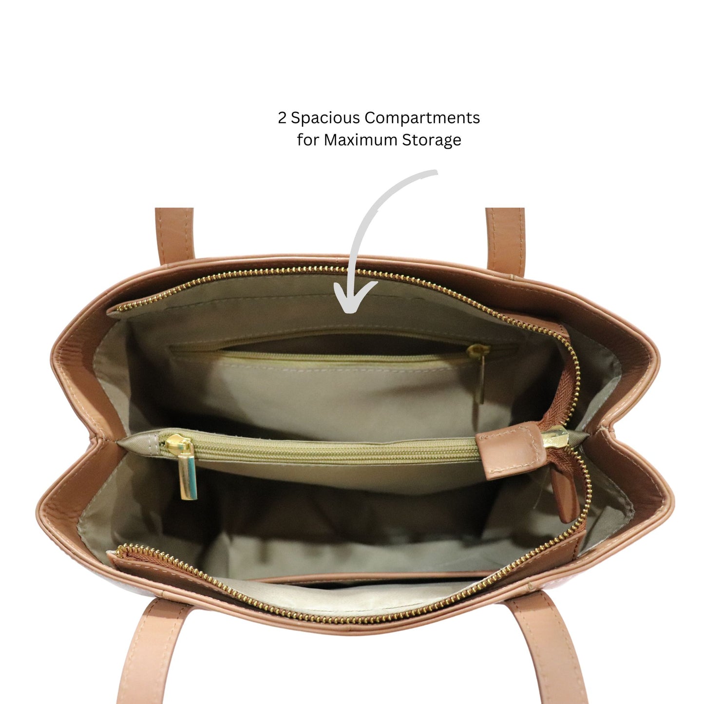 Tan Celestine Handbag